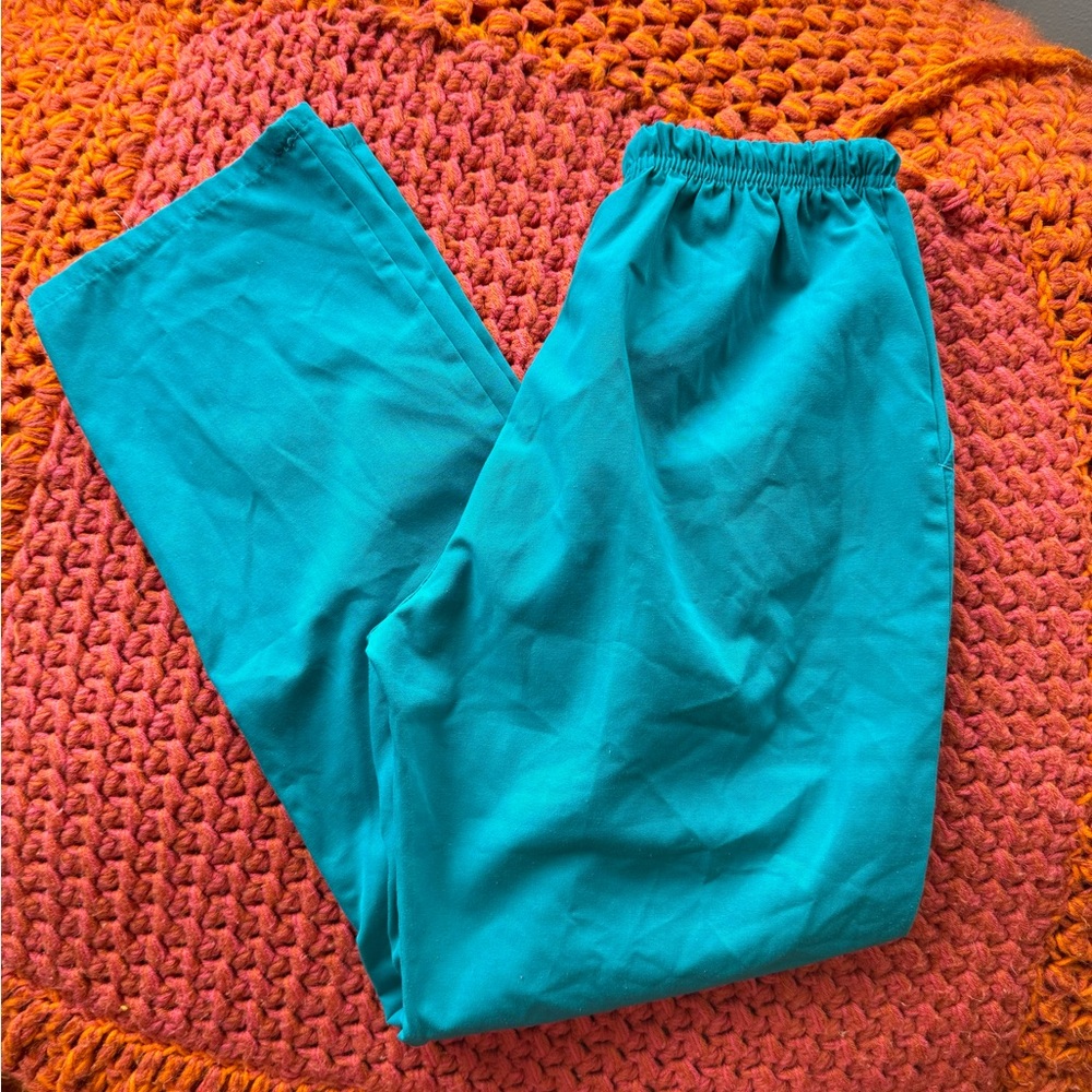 Denice scrub pants, teal